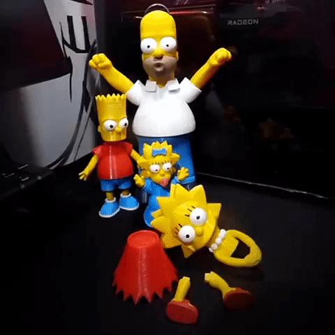 LISA SIMPSON - 3D model önizlemesi