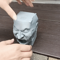 Yugioh_man.gif STL file YUGIOH ! MAN DECK BOX・3D print design to download