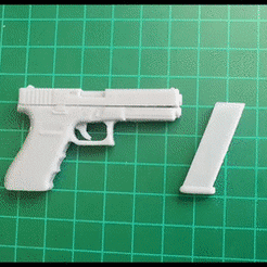 gif-(2).gif Download STL file Glock 17 scale 1/4 • 3D print design, FenixYeshua