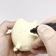 ezgif.com-gif-maker-22.gif Archivo STL Maceta para gatitos - Impresión fácil・Diseño para descargar y imprimir en 3D