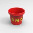 untitled.100.gif Free STL file words planter: smile, amor / planter・3D printing model to download