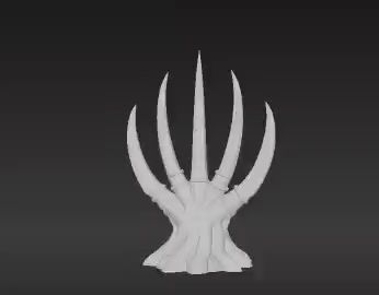 🎲 Shadowfen Claw with Glowing Runes - Epic Fantasy Gaming Scenery・ STL ...