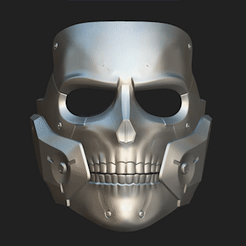 Death-Stranding-Mask.gif STL file Death Stranding Mask - Fashion Cosplay・3D printer design to download