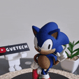 Sonic der Igel! (mit Logo)