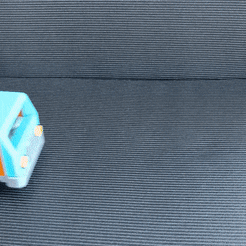 GIF.gif Файл STL Грузовик-самосвал, игрушка-самосвал・3D-печать дизайна для загрузки