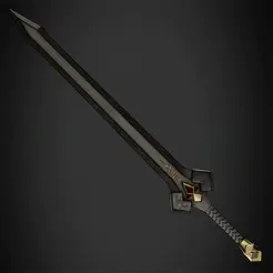 ezgif.com-video-to-gif-2023-09-28T195556.233.gif Genshin Impact Dark Iron Sword for Cosplay