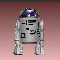 Arturito.gif Télécharger fichier Star-Wars R2d2 Kenner Style Kenner Action figure STL OBJ 3D • Design à imprimer en 3D, DESERT-OCTOPUS