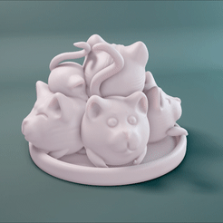 Untitled_Camera-1_FullQuality_001_21.gif Free STL file Cute cats・3D print model to download