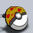 video.gif Poké-pizza key ring