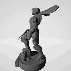 HALO1.gif Fichier STL Halo Infinite - LÉGENDAIRE・Modèle à télécharger et à imprimer en 3D