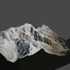 0048-0140.gif Archivo STL Mont Blanc・Objeto imprimible en 3D para descargar, MODDONI