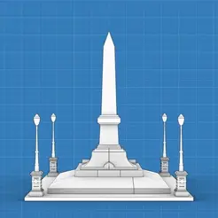gif.gif Obelisco 3D Puzzle 🧩