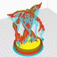 Cura-Test.gif Gremlin Figure with Base - Hellowen Monster