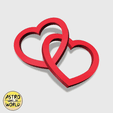 Hearts-linked.gif Heart Link - Gift for Valentines Day