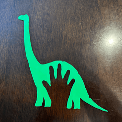1.gif STL file The Good Dinosaur・3D printer model to download