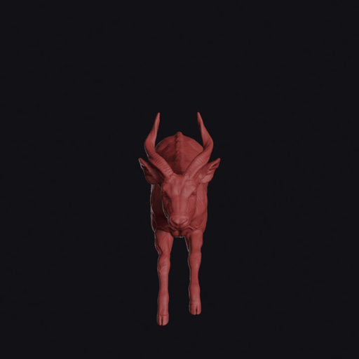 Leaping Bongo