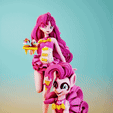 360.gif Conjunto de areia de praia cor-de-rosa | My Little Pony