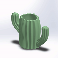 Cactus.gif Vase en forme de cactus - porte-plume