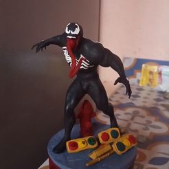 ULTIMATE VENOM 3D Print Figure Diorama 3D print model