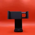 tripod_mount_rotate_compressed.gif 3D printable cell phone tripod mount