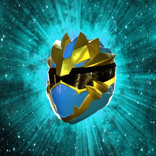 👾 No.1 Sentai Gozyuger Blue GozyuLeon・ STL File for 3D printing・Cults
