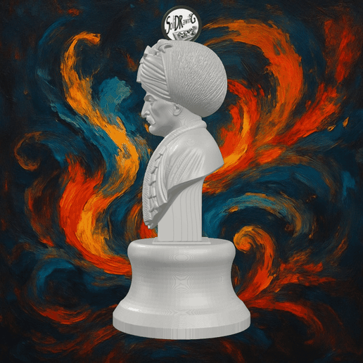 Sultan Selim The Grim Bust – SoliDRawinGs SG3284