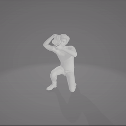 manphotokneelvert.gif Archivo 3MF gratis fotógrafo arrodillarse cámara vertical・Modelo de impresión 3D para descargar