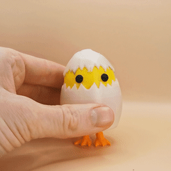Gif.gif Free STL file Jumpy Eggy・Design to download and 3D print