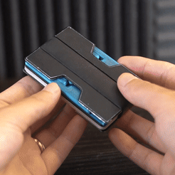 thinGIF.gif STL file Ultra Thin Phone Stand・3D printer model to download