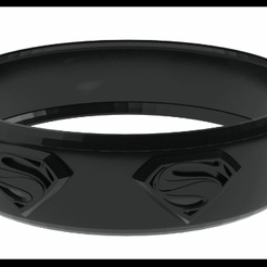 20200218_164919.gif Fichier STL Anneau de Superman・Design pour imprimante 3D à télécharger