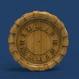 wheel_render.gif Round wheel wall clock
