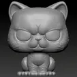 ZBrush-Movie3MPG.gif FUNKO CAT / FUNKO POP STYLE FAT KITTEN / FUNKO FAT GRUMPY CAT