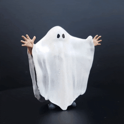 1.gif 3D file Halloween Spooky Ghost・3D printing model to download