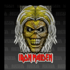 KillerGIF.gif STL file IRON MAIDEN Killers・Model to download and 3D print