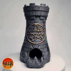 cth.gif Free STL file Cthulhu tower・Template to download and 3D print