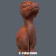 Brontosaurus.gif Archivo STL Brontosaurus (Easy print no support)・Idea de impresión 3D para descargar