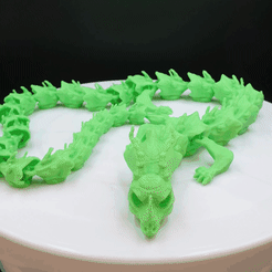 GIF-5.gif Fichier STL Dragon Crâne Osseux (Articulé)・Objet pour impression 3D à télécharger, Maker_Ibby