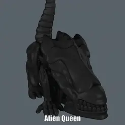 Alien Queen.gif Alien Queen (Easy print no support)