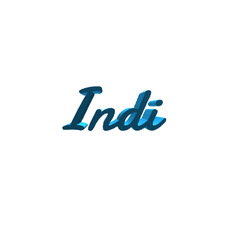 Indi.gif Файл STL Indi・Дизайн 3D принтера для загрузки