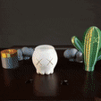 kwas-macetero.gif Kaws planter with cactus (divided by color)