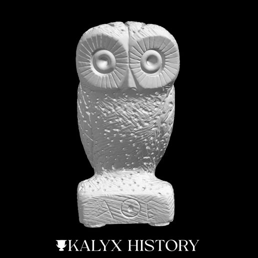 promovid2.mp4 Chouette grecque, archéologie, Grèce, oiseau