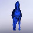 01.gif Maned Horse - Low Poly