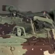 Machinegun.gif Jagdpanzer 38(t) Hetzer scale 1/6 - 3D printable RC tank model