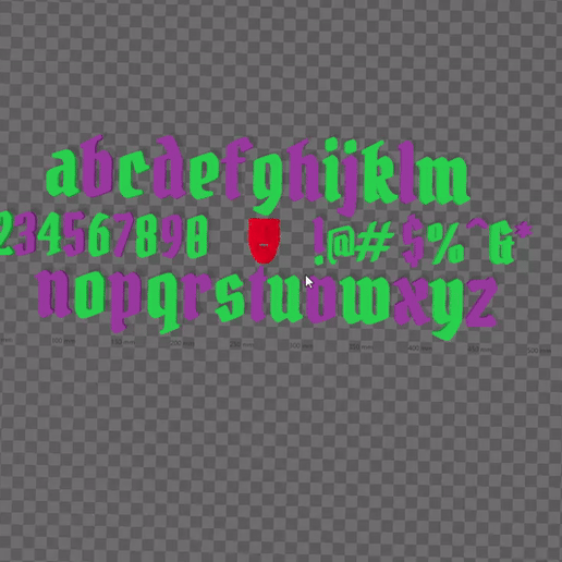 font4gif.gif FREE alphabet letters symbols and numbers