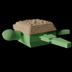 turtle1.gif Fichier STL gratuit Tortue articulée 🐢・Modèle imprimable en 3D à télécharger, chris_wow