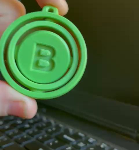 .-alphabet-spinner-print-in-place.mp4 Spinning Alphabet Pack STL (A–Z) – Print-in-Place Letter Keychains / Educational Fidget Letters