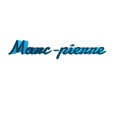 Marc-pierre.gif Файл STL Марк-Пьер・Шаблон для загрузки и 3D-печати