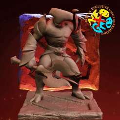 faceless-void3.gif STL file FACELESS VOID - DOTA 2・3D print object to download