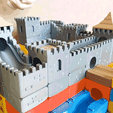 MarbleRunBlocks-MedievalCastle02.gif STL file Marble Run Blocks - Medieval Castle pack・3D printing model to download