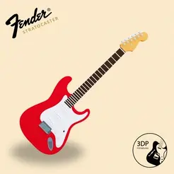 Fender-Stratocaster-Mark-Knopfler-signature.gif STL-Datei E-GITARRE | FENDER STRATOCASTER・3D-Drucker-Vorlage zum herunterladen, ILG3D